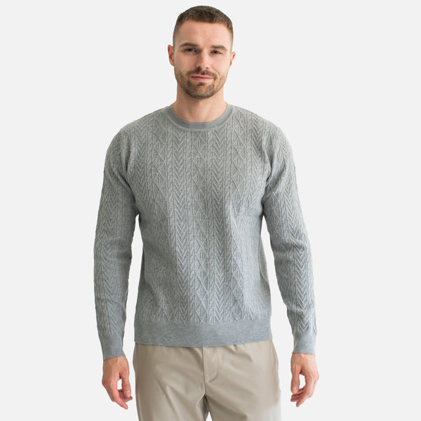 Suéter Tejido Trenzado