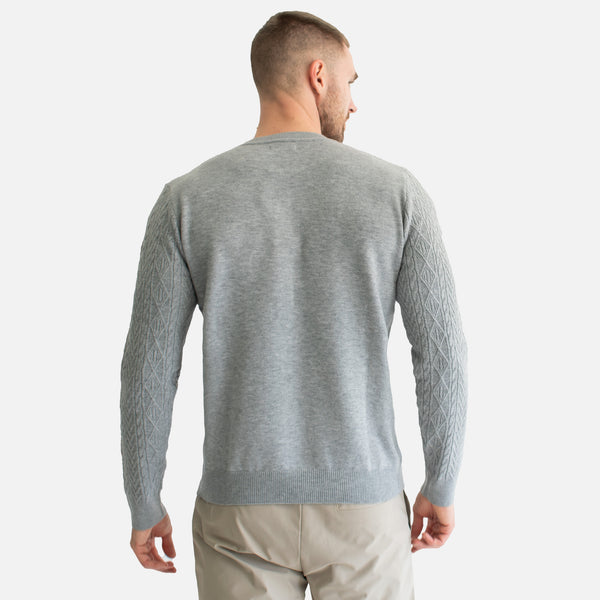 Suéter Tejido Trenzado