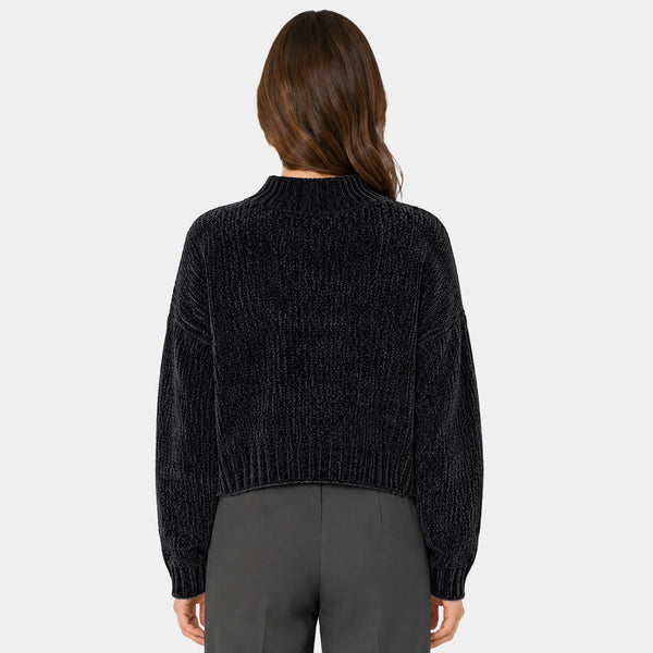 Suéter Essential Chenille Cropped