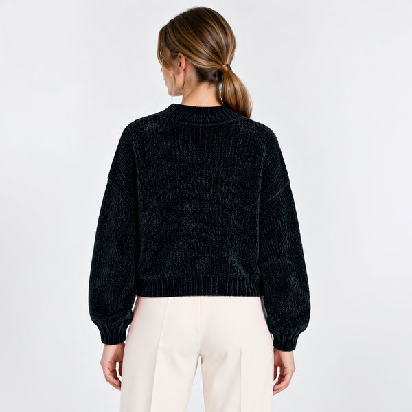 Suéter Essential Chenille Cropped