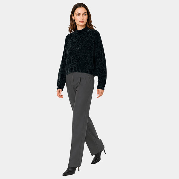 Suéter Essential Chenille Cropped