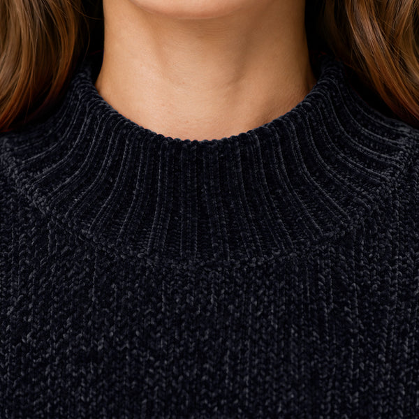 Suéter Essential Chenille Cropped