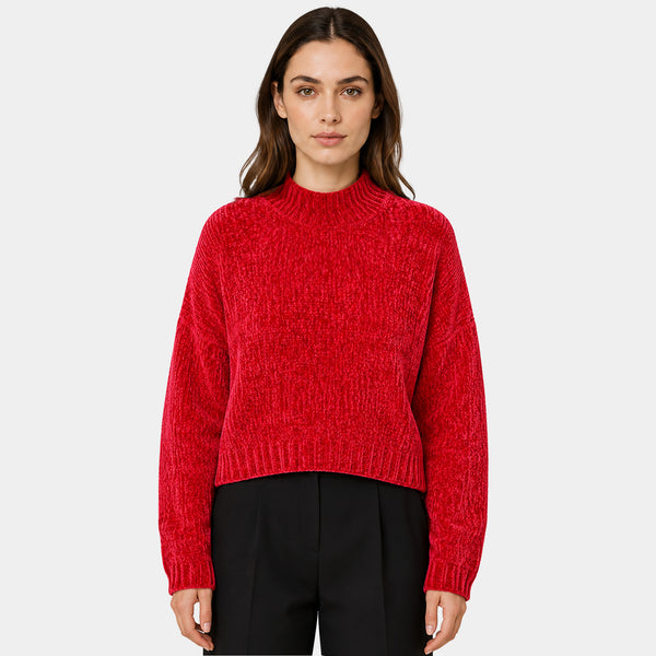 Suéter Essential Chenille Cropped