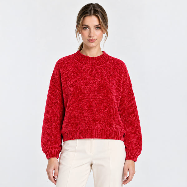 Suéter Essential Chenille Cropped