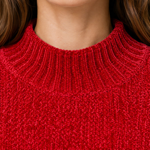 Suéter Essential Chenille Cropped