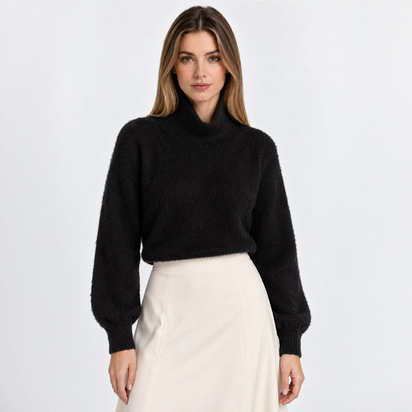 Suéter Essential Plush Turtleneck