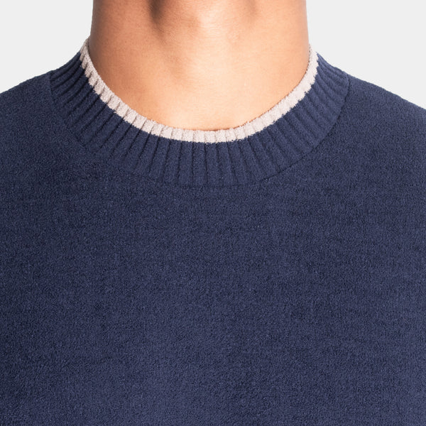 Suéter Generra Basics Tacto Suave con Línea de Contraste