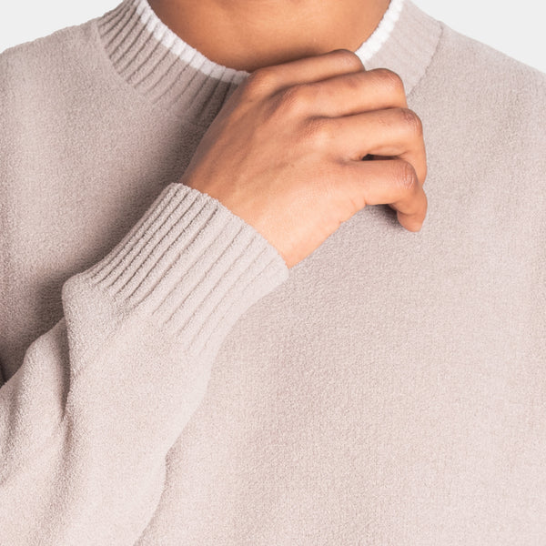 Suéter Generra Basics Tacto Suave con Línea de Contraste