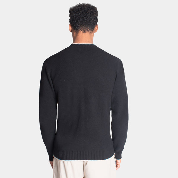Suéter Generra Basics Tacto Suave con Línea de Contraste