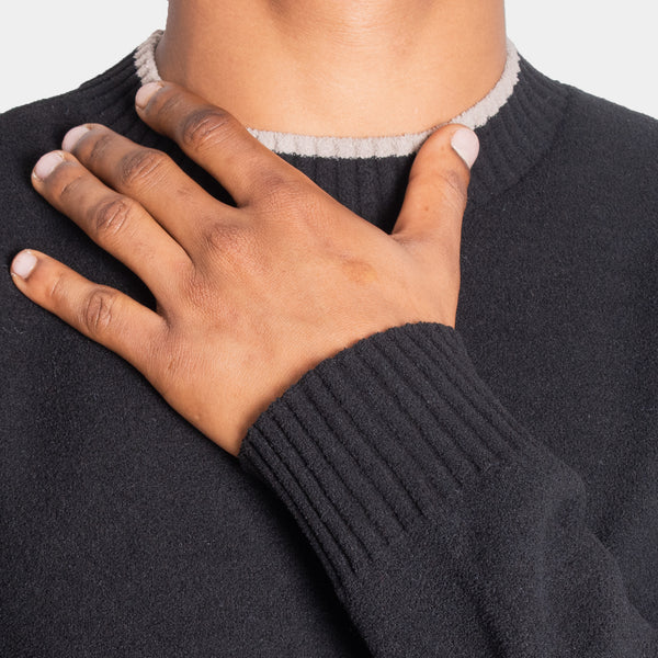 Suéter Generra Basics Tacto Suave con Línea de Contraste