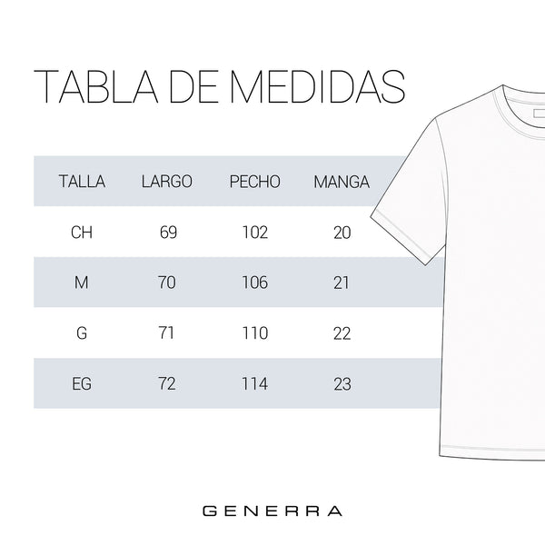 Playera Cuello Redondo con Líneas de Contraste